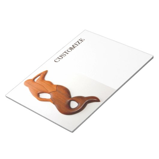 Bloc-note tan lookout mermaid (Incliné)