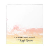 Bloc-note Tangerine Dream Pageant Stationery Small Notepad (Devant)