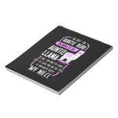 Bloc-note Tante Llama (Tourné)