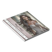 Bloc-note Tapis de signature pour concours de beauté Tuxedo  (Incliné)