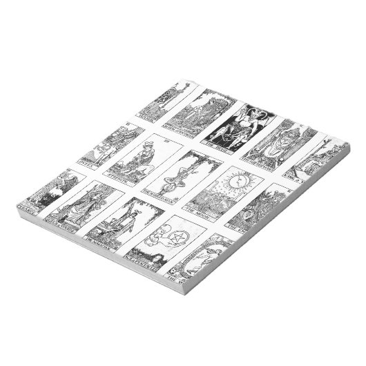 Bloc-note tarot antique (Tourné)