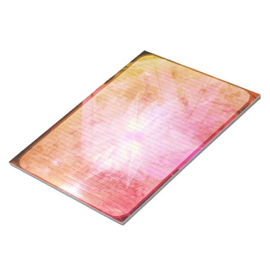 Bloc-note Tarot Card Rustique Crystal Starburst Papier Linne (Incliné)