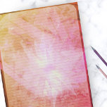 Bloc-note Tarot Card Rustique Crystal Starburst Papier Linne<br><div class="desc">Une belle plaquette de papier à lettres standard doublée de taille standard de 8, 5 x 11 - chaque page avec une subtile Tarot Cards et Crystal Starburst Arrière - plan.</div>