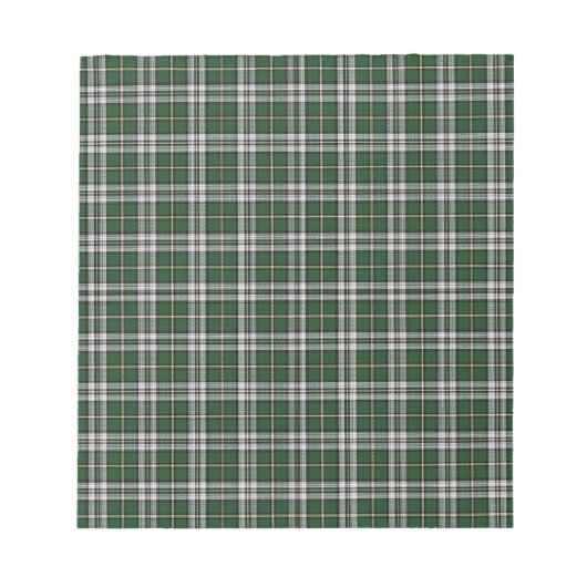 Bloc-note Tartan breton du cap vert (Devant)