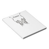 Bloc-note Tatouage papillon stylisé Thunder_Cove (Incliné)