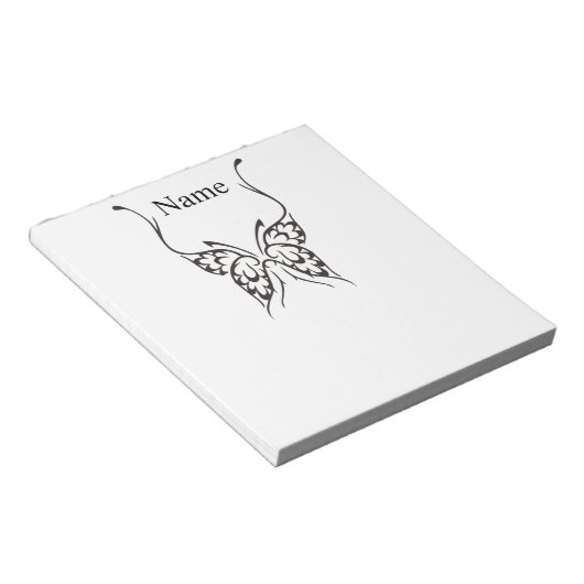 Bloc-note Tatouage papillon stylisé Thunder_Cove (Incliné)