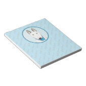 Bloc-note Taureau Terrier - Cute Original Chien Art (Incliné)