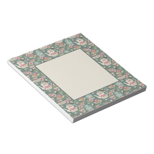 Bloc-note Tea Party vintage (Incliné)