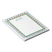 Bloc-note Teacher Appreciation Bold Color Border (Incliné)