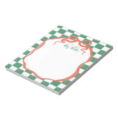 Bloc-note Teacher Appreciation Bold Color Border (Tourné)