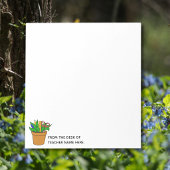 Bloc-note Teacher Notepad with Name Personalization 