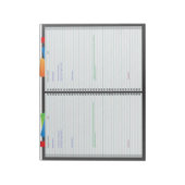 Bloc-note Teacher's Journal Pad pour suivre les étudiants en (Tourné)