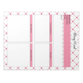 Bloc-note Teacup Cuties _Carte de médicaments (Devant)