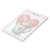 Bloc-note Teacup Cuties _ Liste d'achats (Incliné)