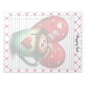 Bloc-note Teacup Cuties _ Liste d'achats (Devant)