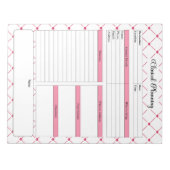 Bloc-note Teacup Cuties_ Planification Clinique (Devant)