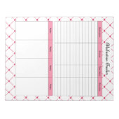 Bloc-note Teacup Cuties_ Suivi de Médicaments (Devant)