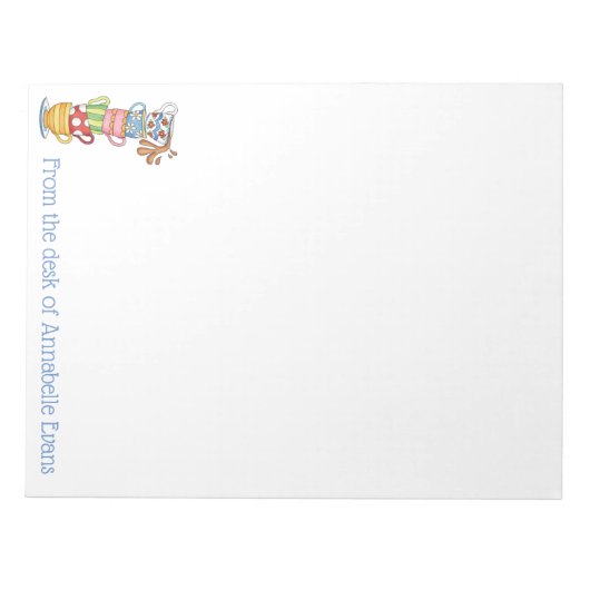 Bloc-note Teacups (Devant)