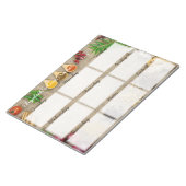 Bloc-note Tear Away Diet Food Tracker Weekly Planner (Incliné)