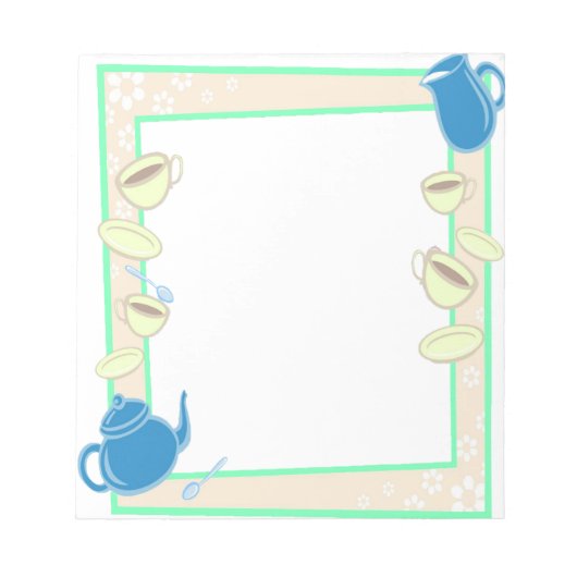 Bloc-note Teatime (Devant)