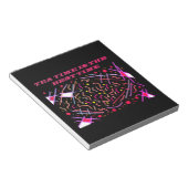 Bloc-note Teatime est le meilleur temps art design (Incliné)