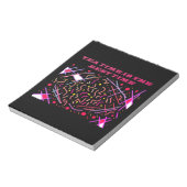 Bloc-note Teatime est le meilleur temps art design (Tourné)