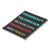 Bloc-note Technicien En Pharmacie Parce Que Même Les Pharmac (Tourné)