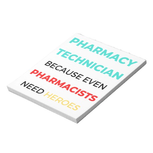 Bloc-note Technicien En Pharmacie Parce Que Même Les Pharmac (Tourné)