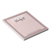 Bloc-note Technicien technologue spécialisé en ultrasons (Incliné)