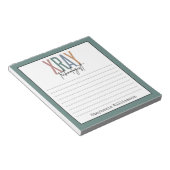 Bloc-note Technologue spécialisé en radiographie Xray Tech (Incliné)