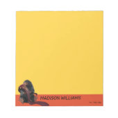 Bloc-note Teddy Avec Cravate Graphique (Devant)