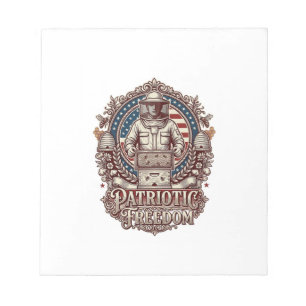 Bloc-note Tee-shirt graphique vectoriel Apiculteur Patriotiq