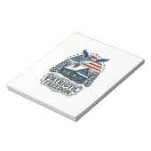 Bloc-note Tee-shirt graphique vectoriel Cabine d'hiver patri (Tourné)