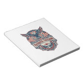 Bloc-note Tee-shirt graphique vectoriel de retraite de bien- (Incliné)
