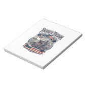 Bloc-note Tee-shirt graphique vectoriel de ver de livre de p (Tourné)