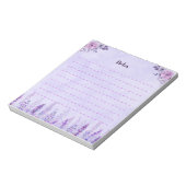 Bloc-note teintes violettes (Tourné)