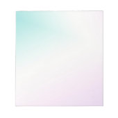 Bloc-note Teinture de noue Ombre rose Mint (Devant)