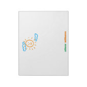 Bloc-note Télécharger des enfants Dessiner Transformer des e (Tourné)