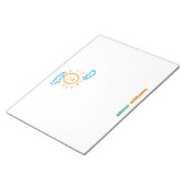 Bloc-note Télécharger des enfants Dessiner Transformer des e (Incliné)