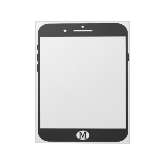 Bloc-note Téléphone intelligent (Tourné)
