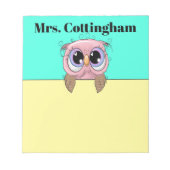 Bloc-note Tellement mignon Chouette Note Pad (Devant)