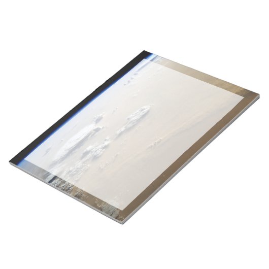 Bloc-note Tempête De Poussière À Travers Les Mers De Sable D (Incliné)