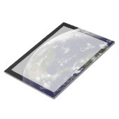 Bloc-note Tempêtes Tropicales Sur La Planète Terre. (Incliné)