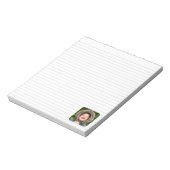 Bloc-note Template de photo Lined Notepad (Tourné)