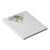 Bloc-note Temps de sieste de la fentes de dessin (Incliné)