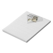 Bloc-note Temps de sieste de la fentes de dessin (Tourné)