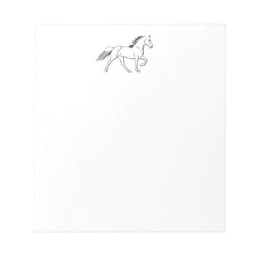 Bloc-note Tennessee Walking Horse (Devant)