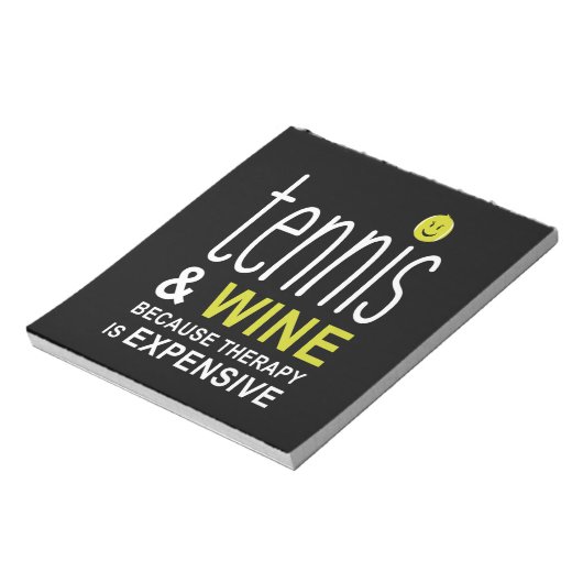 Bloc-note Tennis And Wine Premium (Tourné)