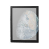 Bloc-note Terre Montrant L'Afrique Du Nord Et L'Europe Du Su (Tourné)