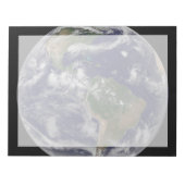 Bloc-note Terre Pleine Montrant Divers Systèmes De Tempête T (Devant)